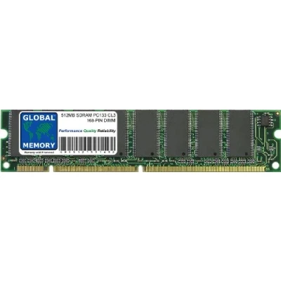 Imagen de GLOBAL MEMORY 512MB PC133 133MHz 168 PIN SDRAM DIMM Memoria RAM para Roland Juno G