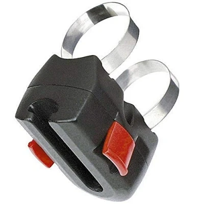 Imagen de KlickFix Rahmenadapter Twin Adapter Für Bügelschlösser, Botiquín Unisex Adulto, Negro, Talla Única