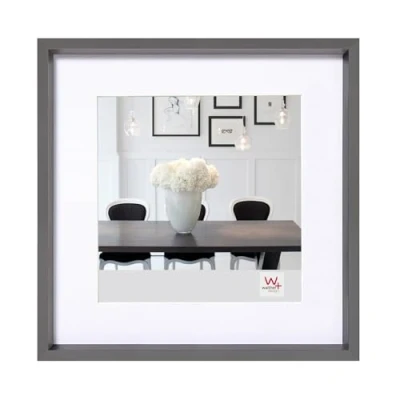 Imagen de Walther Design ES440D Steel Style, Marco De Plástico, 40x40 cm, Acero