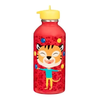 Imagen de Draeger Paris Calabaza de acero inoxidable para niño Tigre