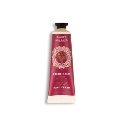 Imagen de Panier des Sens Crema de Manos para Piel Seca Uvas Mini Hidratante Manteca Karité y Aceite Almendra Fabricado en Francia 97% Ingredientes Naturales 30 ml
