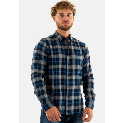 Imagen de Le Temps Des Cerises Camir Camisa, Hombre, Talla: XL, Bleu