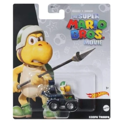 Imagen de Hot Wheels Coche de Juguete Super Mario Movie Koopa Troopa Escala 1:64