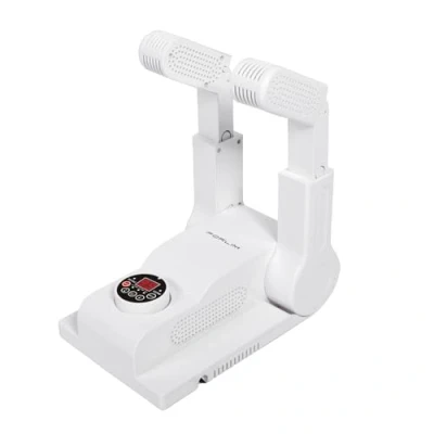 Imagen de FORLIM secador de Botas para Trabajo, Temperatura controlable, Zapatos con Temporizador retardo 24 Horas, Guantes portátil y Calentador Botas, diseño Plegable