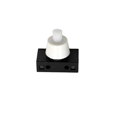 Imagen de eDM 45059 Interruptor Unipolar Pulsador 2A, Blanco, 250 V