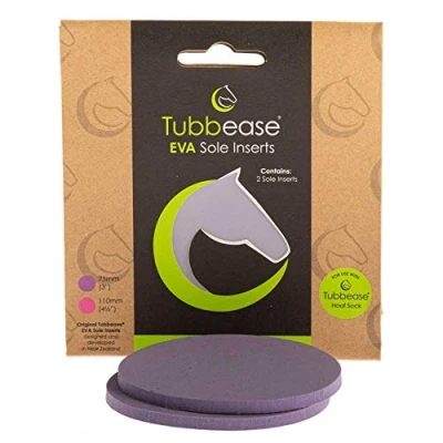 Imagen de TUBBEASE Plantilla de suela EVA para botas remojo pezuña, ser utilizado con el calcetín tratamiento pezuñas caballos, ayuda a aliviar dolor en las suelas y prolongar