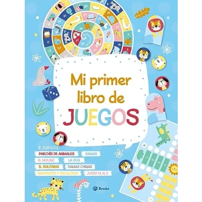 Imagen de Mi primer libro DE juegos (Castellano A PARTIR 6 AÑOS MANIPULATIVOS (LIBROS PARA TOCAR Y JUGAR), POP UPS Otros libros)