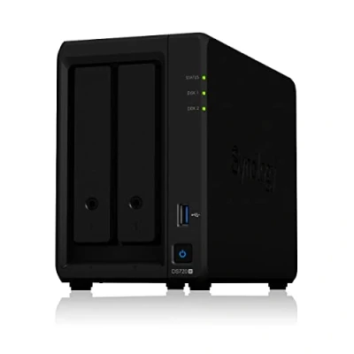 Imagen de Synology DS720+ 16TB 2 Bay Desktop NAS Solution, Instalado con Unidades Seagate IronWolf de 8TB