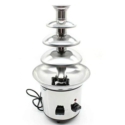 Imagen de Fuente de chocolate (170 W, 4 niveles, acero inoxidable, capacidad máxima: 1 kg)