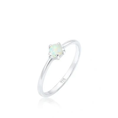 Imagen de Elli Basic CHIC Anillo silvercoloured, Mujer, Talla: 54, Silver coloured