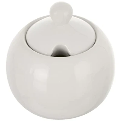 Imagen de Excelsa Azucarero Porcelana, Color Blanco, 9x9x8.5 cm