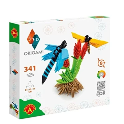 Imagen de Origami 3D 501826 Figura de papel con piezas patentadas e instrucciones construcción comprensibles, 341 piezas, 24 x 13 17 cm, a partir 8 años