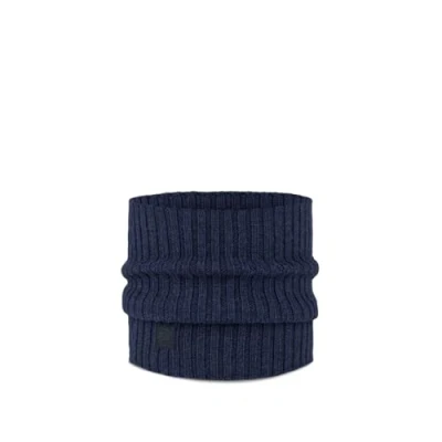 Imagen de Buff Braga de cuello Knitted Hombre Mujer Adulto, Frio Extremo, Practico, Versatil, Moda, Aislamiento termico, Comodo, Talla Única, Azul oscuro