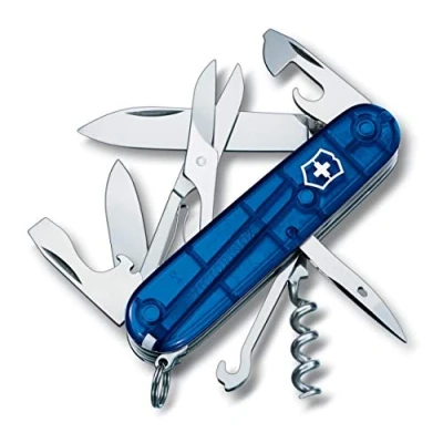 Imagen de Victorinox, Climber, Navaja Multiuso Suiza, Cuchillo bolsillo, Regalo, 14 Funciones, Hoja grande, Sacacorchos