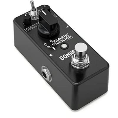 Imagen de Donner Distortion Pedal de Efectos, Dark Mouse Efectos Guitarra, 2 Modos Trabajo True Bypass