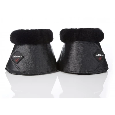 Imagen de LeMieux WrapRound lambskin over reach boot white/natural