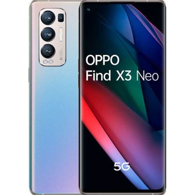 Imagen de OPPO Find X3 Neo 5G Teléfono Móvil libre, 12GB+256GB, Cámara 50+16+13+2+32 MP, Smartphone Android, Batería 4500mAh, Carga Rápida 65W, Dual SIM Plata