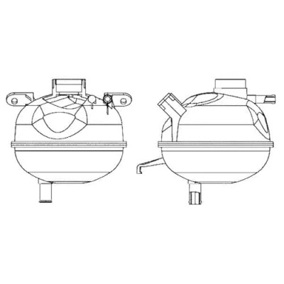 Imagen de MAHLE ORIGINAL CRT 7 000S Depósito de Agua sin caperuza, sensor OPEL: Corsa B Hatchback, Caravan, Tigra Coupé