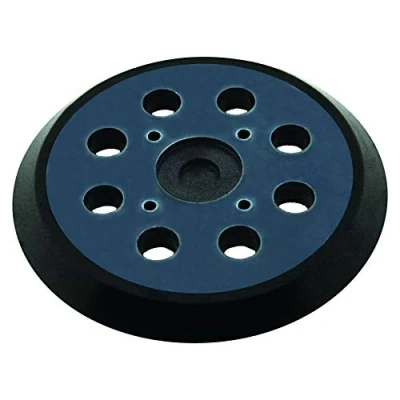 Imagen de 1 x SabreCut OSSCS001 125 mm Medio 8 orificios Lijadora orbital aleatoria Gancho y bucle Almohadilla trasera Compatible con Milwaukee M18 BOS125