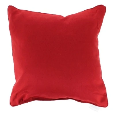 Imagen de DOUCEUR D&#039;INTERIEUR Cushion 40X40 Plain Polyester Essentiel Rouge, 100% Fibre, Rojo, 40 x cm