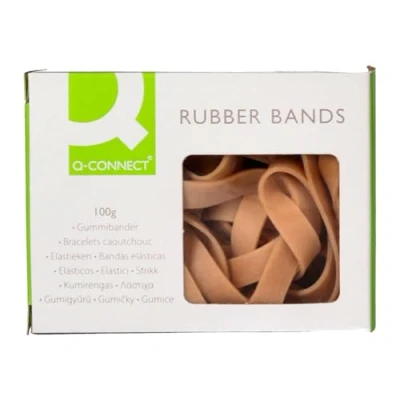 Imagen de Q Connect Bandas Elásticas 100 Gr X 9 Mm Número 10