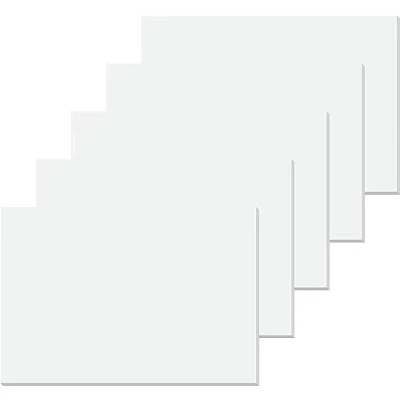 Imagen de SIGEL HO290 Lote de 5 Vades, bloc notas/bloc dibujo, A3 (42 x 29,7 cm), liso blanco, 150 hojas