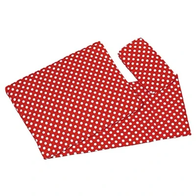 Imagen de Goki 51805 Ropa de Cama para muñecas con Lunares, Color Rojo, 22 x 10 cm, 41 31 cm