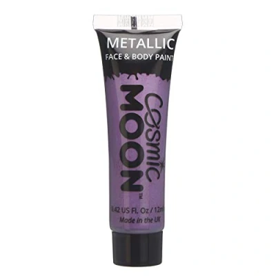 Imagen de Cosmic Moon Trucco metallico per volto e corpo 12ml Crea dei disegni affascinanti metallici volto! Include: Viola