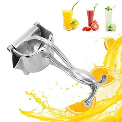 Imagen de Exprimidor manual Naranjas, de frutas zumo acero inoxidable limones y verduras, Extractor Jugos profesional