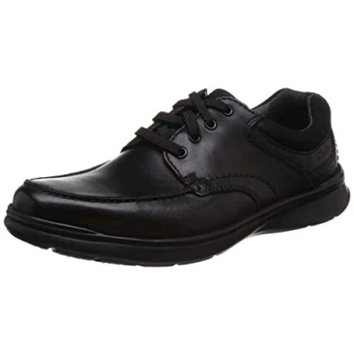 Imagen de Clarks Zapatillas para Hombre Cotrell Easy, Blk Smooth Lea, 48 EU