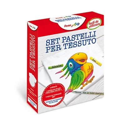 Imagen de Pentel PTS Kit de lápices para tela y camiseta niño