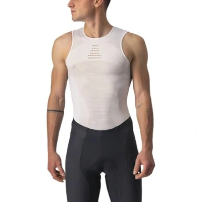 Imagen de Castelli Core Seamless Base Layer T Shirt, Hombre, White Black, M