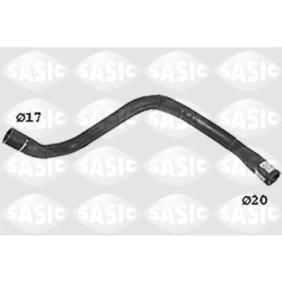 Imagen de SASIC SWH0510 Manguitos de Radiador centro derecha CITROËN: Saxo Hatchback, AX, PEUGEOT: 106 II I Hatchback