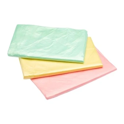 Imagen de Fit For The Job Paquete de 3 paños protectores polietileno colores 12 pies x 9 (3,6 mx 2,7 m), a prueba polvo e impermeables, ideales para cubrir y proteger pisos muebles al pintar