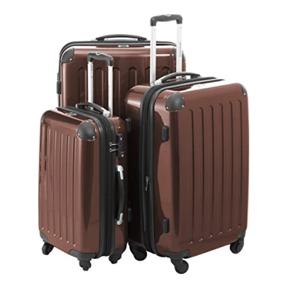 Imagen de HAUPTSTADTKOFFER Alex, Luggage Set Unisex, Marrón, De 3 Paquete