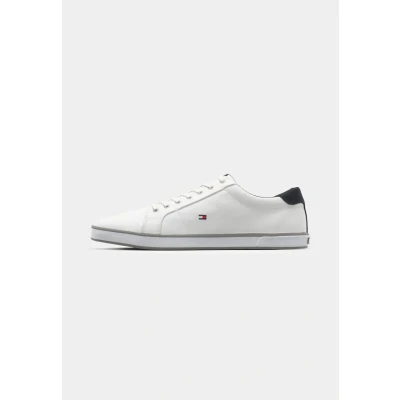 Imagen de Tommy Hilfiger Zapatillas para Hombre Sneaker con Suela Vulcanizada, Blanco (White), 41