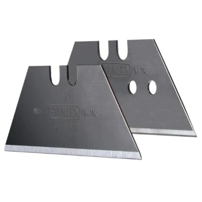 Imagen de Stanley 1 11 908 100 hojas de cuchillo trapezoidal con orificios 50x19mm