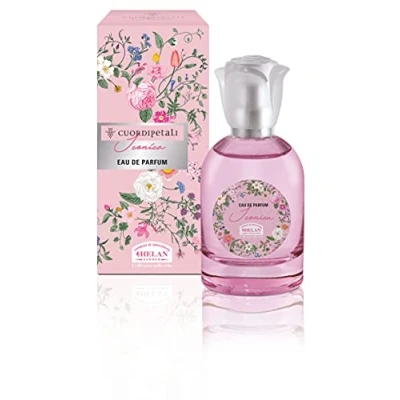 Imagen de Helan, Cuor di Petali, Perfume Mujer, Eau de Parfum con Fragancia Floral, Empolvada, Almizclada Armonía entre Madera Rosas y Musgo Blanco 50 ml Made in Italy