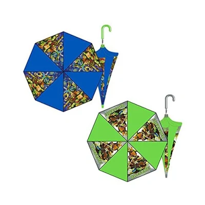 Imagen de Tortugas Ninja 2018 Paraguas Clásico, 48 cm, Multicolor