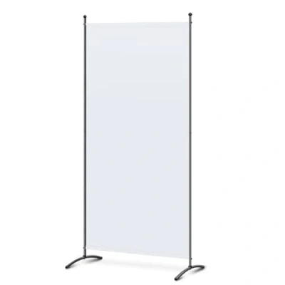 Imagen de Angel Living Biombo Separador de 1 Panel Divisor Habitaciones, 80X180 cm (Blanco)