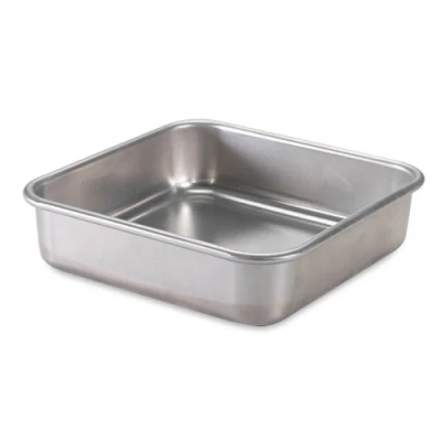 Imagen de Nordic Ware Molde cuadrado de aluminio natural 22,9 x cm