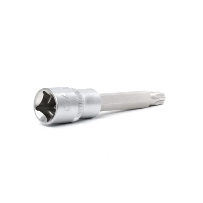 Imagen de YATO YT 04326 Piezas insertables de llave cubo 1/2 T50 Acero cromo vanadio Torx interior