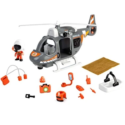 Imagen de Pinypon Action Helicóptero de Rescate con 1 Figura Accesorios, para niños y niñas a Partir 4 años, Famosa (700015350)