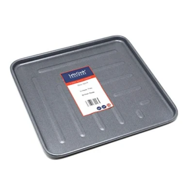 Imagen de Bandeja cuadrada para horno de 33 cm, hecha en Reino Unido con teflón Select antiadherente por Lets Cook Cookware
