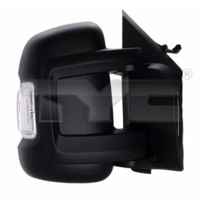 Imagen de espejo retrovisor Tyc 309 0073 derecha para ajuste elect. espejo, convexo, calefactable, brazo corto de FIAT: Ducato III Furgón