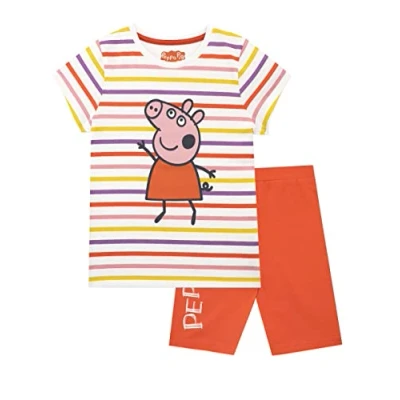 Imagen de Peppa Pig Camiseta y Set Corto para Niñas Multicolor 3 4 Años