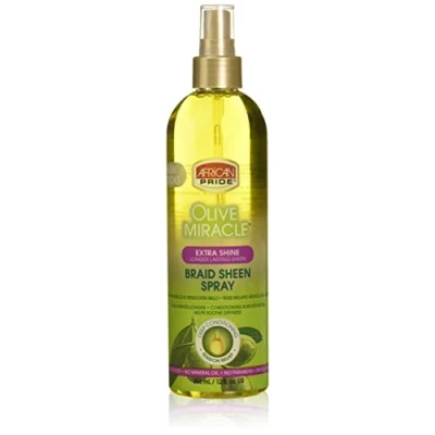 Imagen de African Pride Braid Sheen spray de brillo extra 355 ml