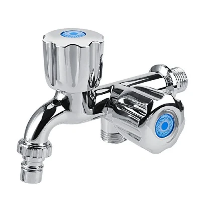 Imagen de Grifos Grifo Jardín Lavadora Manguera de Agua Del Fregadero Montaje En Pared Cocina Solo Frío G1 / 2 (Shutter Handle)