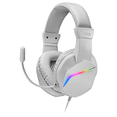 Imagen de MRS GAMING Aur+micro MH122 FRGB Cancel.ruid White