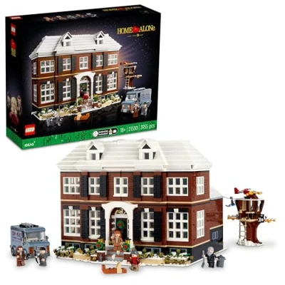 Imagen de LEGO 21330 Ideas Mam�, �perd� el avi�n! Set para Adultos, Casa Modelo Kevin McCallister Construir con 5 Figuras